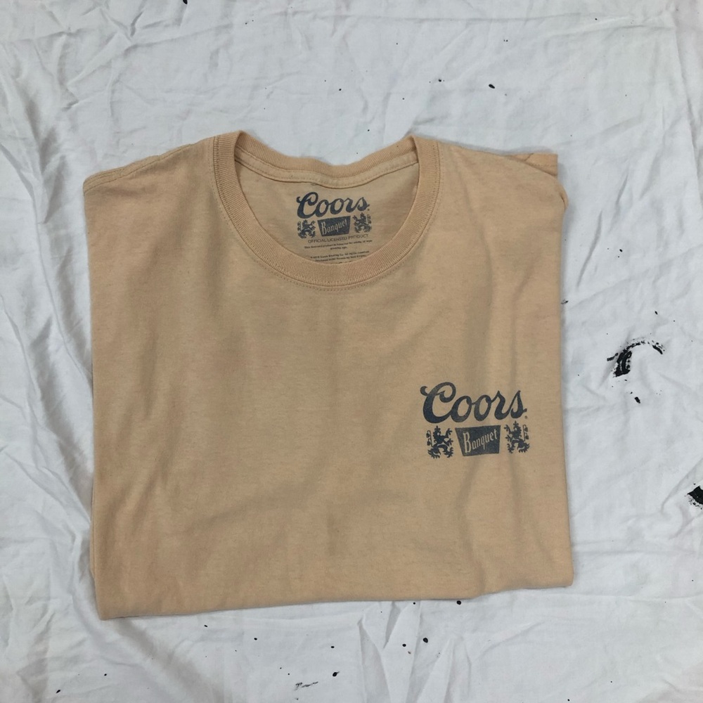 Coors beige shirt